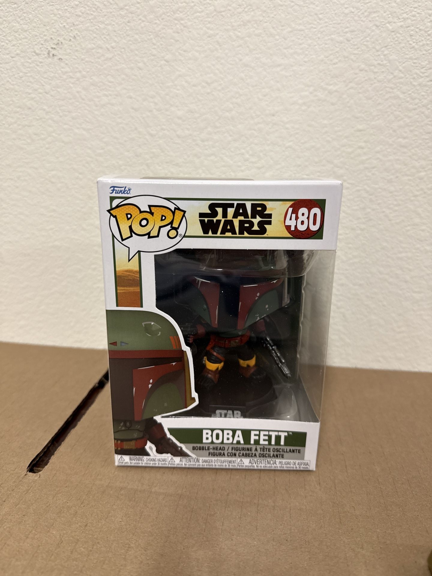 BOBA FETT FUNKO POP! STAR WARS BOBBLEHEAD 