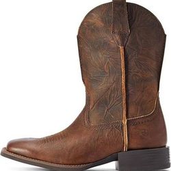 NEW Size 9EE Wide Rambler Western Cowboy Boots ARIAT Men Sport