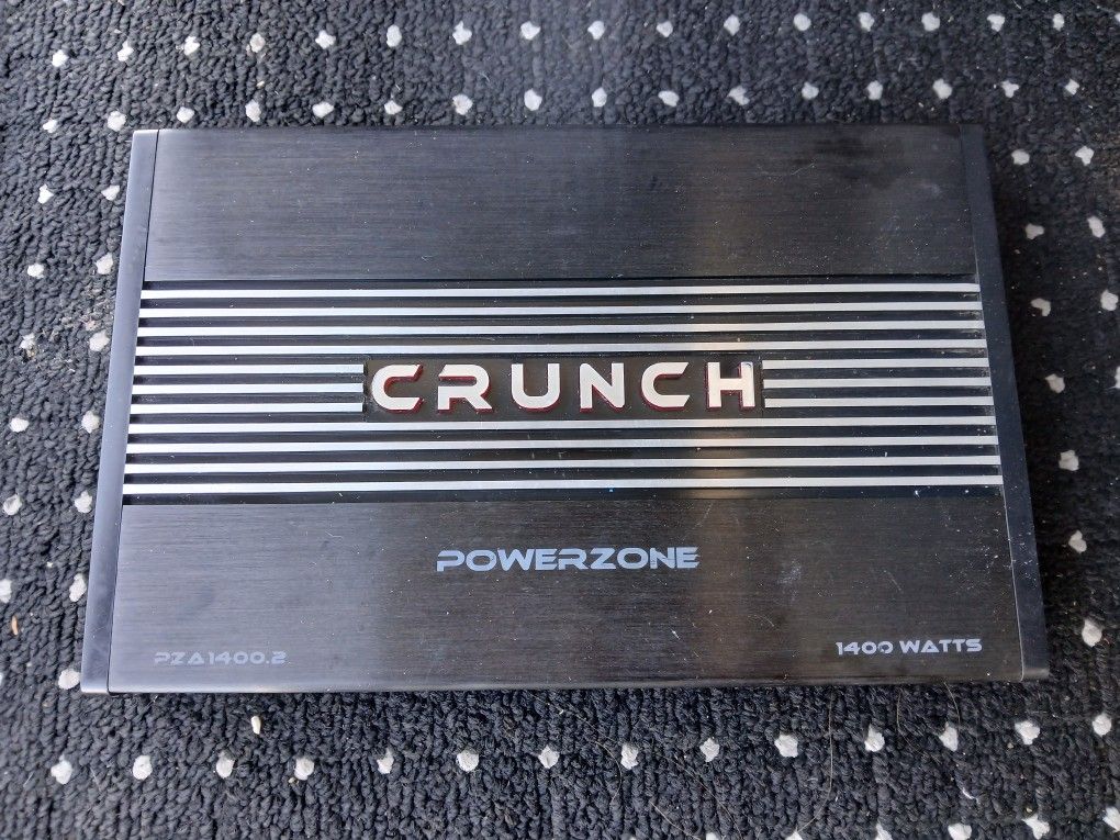 Crunch 1400 Watt 2 Channel Amplifier
