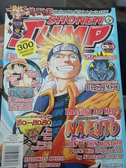One piece luffy Shonen jump card 2005