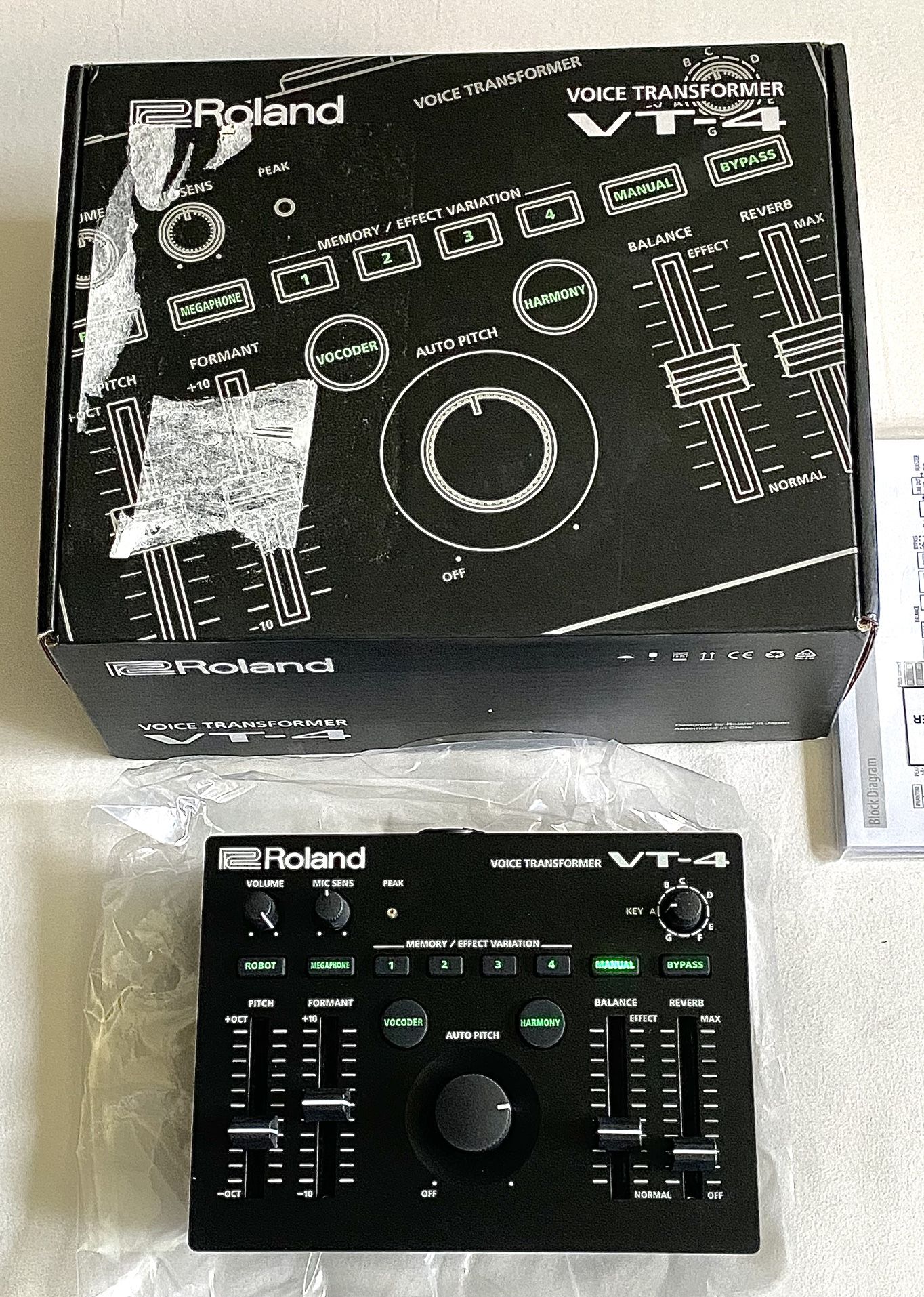 Roland VT-4 Voice Transformer & Effects Processor