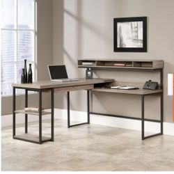 L-shaped Desk (oak gray)