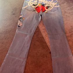 ed hardy women’s flares