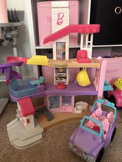 Little People Playhouse W Car 