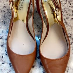 Michael Kors Tan Heels Size 7