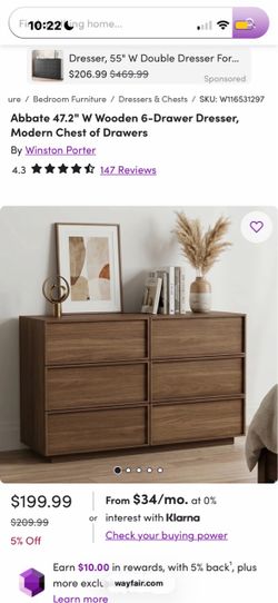 Dresser and Nightstand set