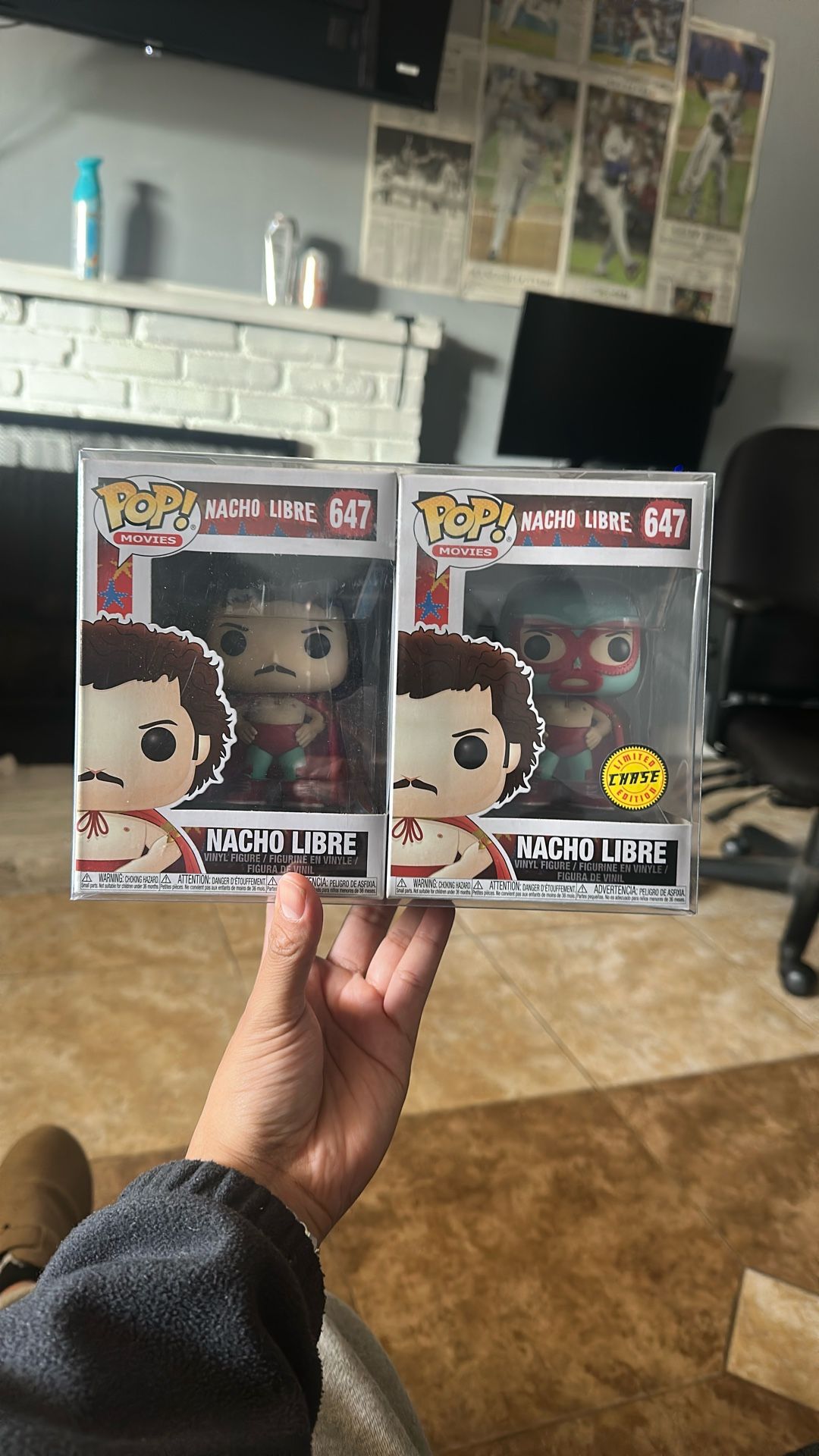 Nacho Libre Funko pop #647 CHASE BUNDLE