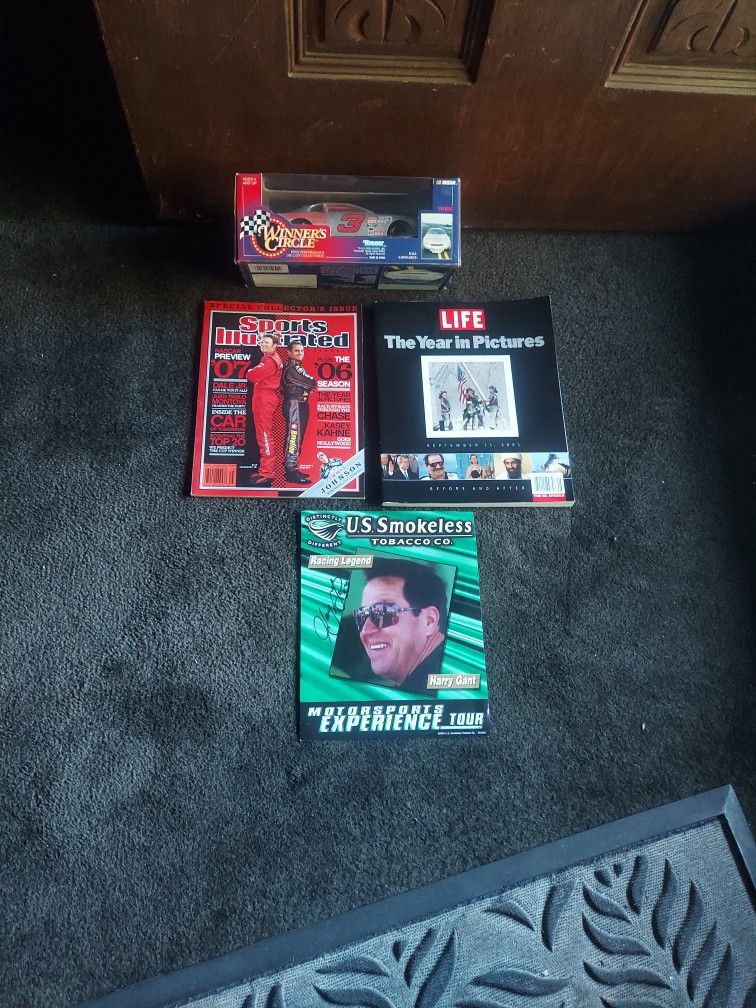 4 Nascar Collectables 
