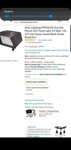 Power flood led light