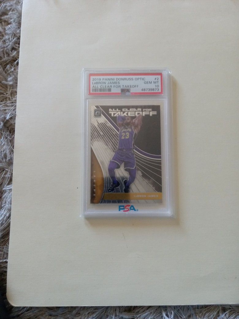 2019 Panini Donruss Optic LeBron James
