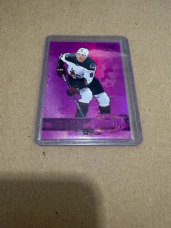 Logan Cooley 2024 Metal Universe Precious Metal Gems Card
