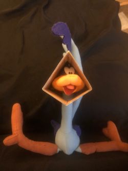 Looney tunes road runner plush by applause