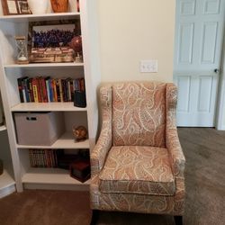 Paisley Pattern Accent Chair 
