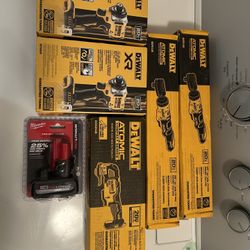 Brand New Tools !! Dewalt, Milwaukee 