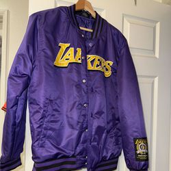 Lakers Bomber Varsity Jacket