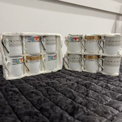 Elegant Fine Porcelain Tea Cups – Japanese Style