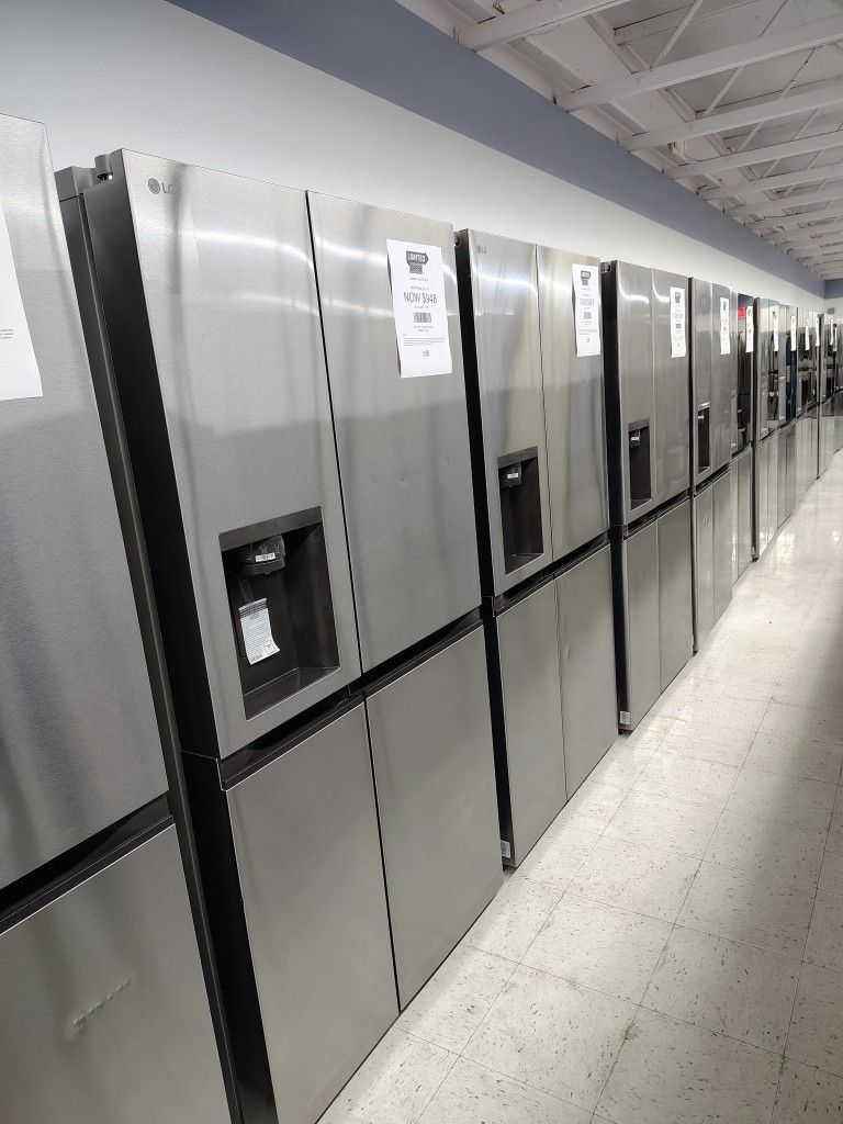 Open Box LG Side by Side Refrigerators As Low As $948 - Fully Tested & Include One Year Warranty