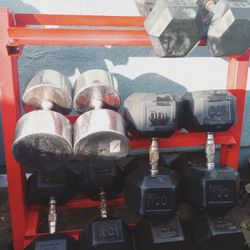 Workout Weights Whole Set Up