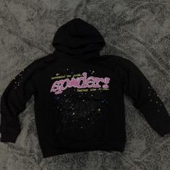 Sp5der P*nk V2 Hoodie 'Black'