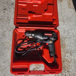 Craftsman Corded Drill With Case
