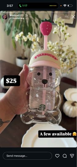 Starbucks Teddy Bear Cup