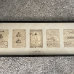Leonardo Da Vinci Framed Wall Art