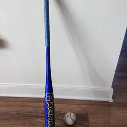 Magnum Baseball Bat with a Ball 