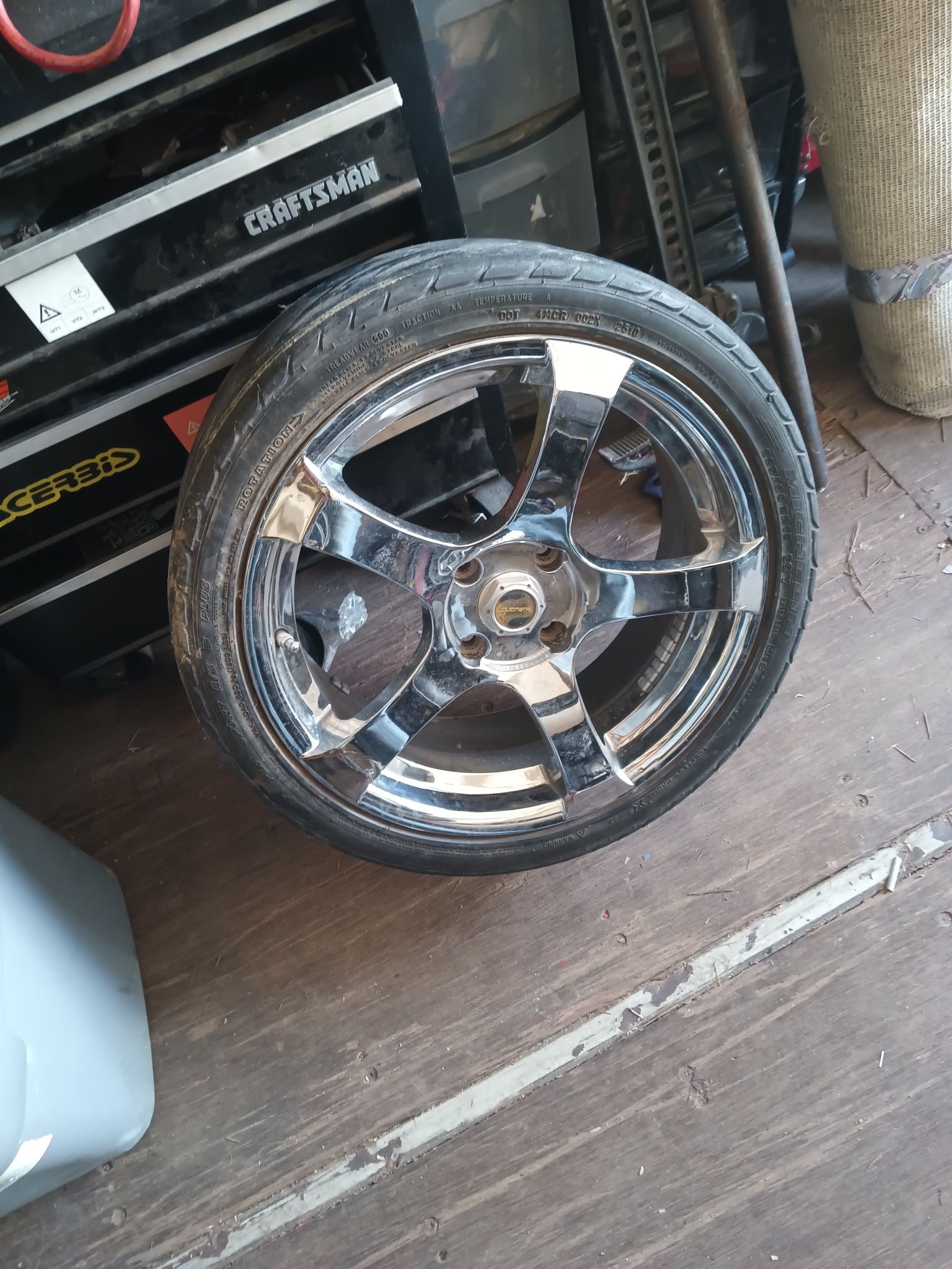 2 Rims Only Good For Spare Or Trailer