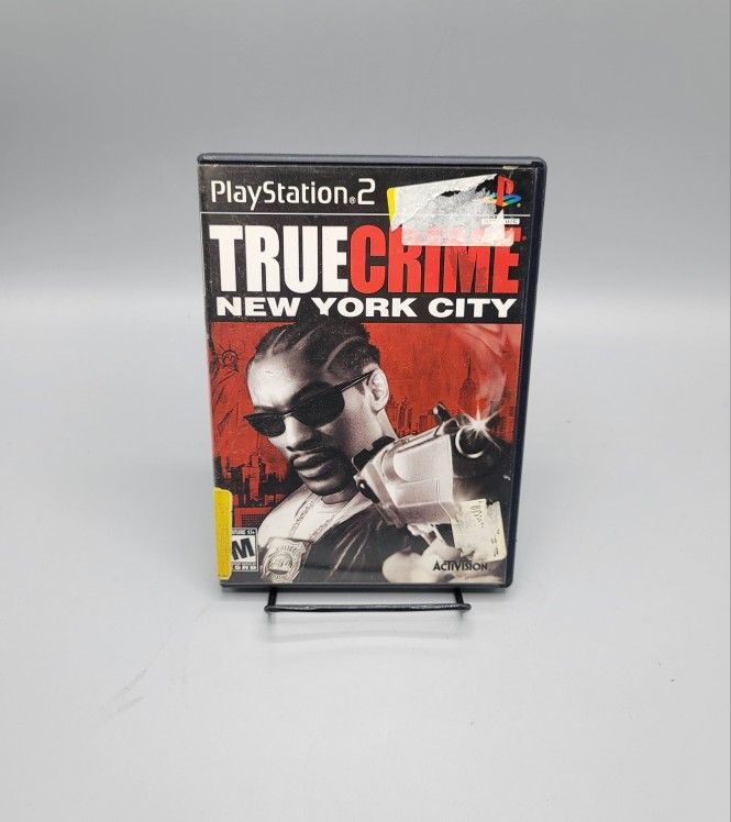 True Crime: New York City (PlayStation 2 PS2, 2005) With Manual