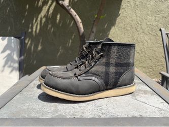 Red Wing WoolRich Collab 12D
