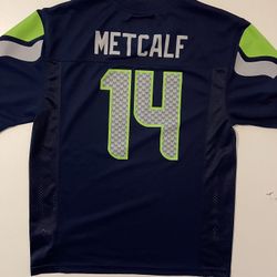 Youth NFL Seattle Seahawks DK Metcalf Jersey size L(14-16)