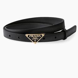 Prada  Saffiano Leather Belt
