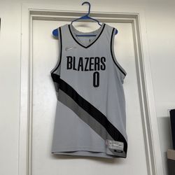 Portland Trail Blazers Earned Edition Damian Lillard Jersey