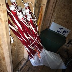 Candy Cane Pathway Lights