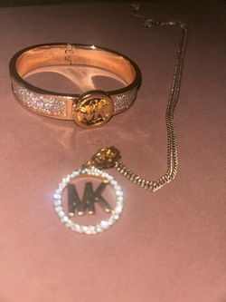 Michael Kors Bracelet & Necklace Set – Brand New, Never Worn – $150
