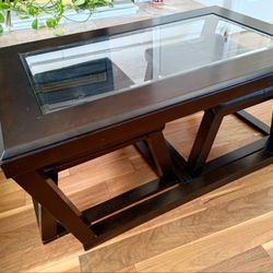 Coffee Table With Seats NEGOTIABLE