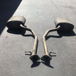 OEM exhaust from a 2015 Lexus RC F