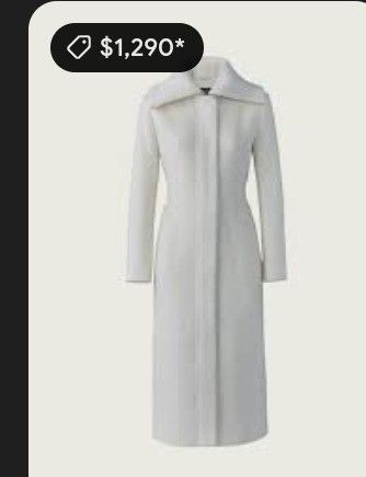 L.L. COLLEZIONI ITALIA SIZE 8 TRENCH COAT