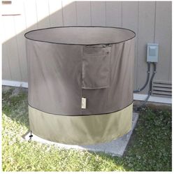 Brand-new!!! Air Conditioner Cover for Outside Units - AC Covers Fits up to 34 x 30 inches (Round)