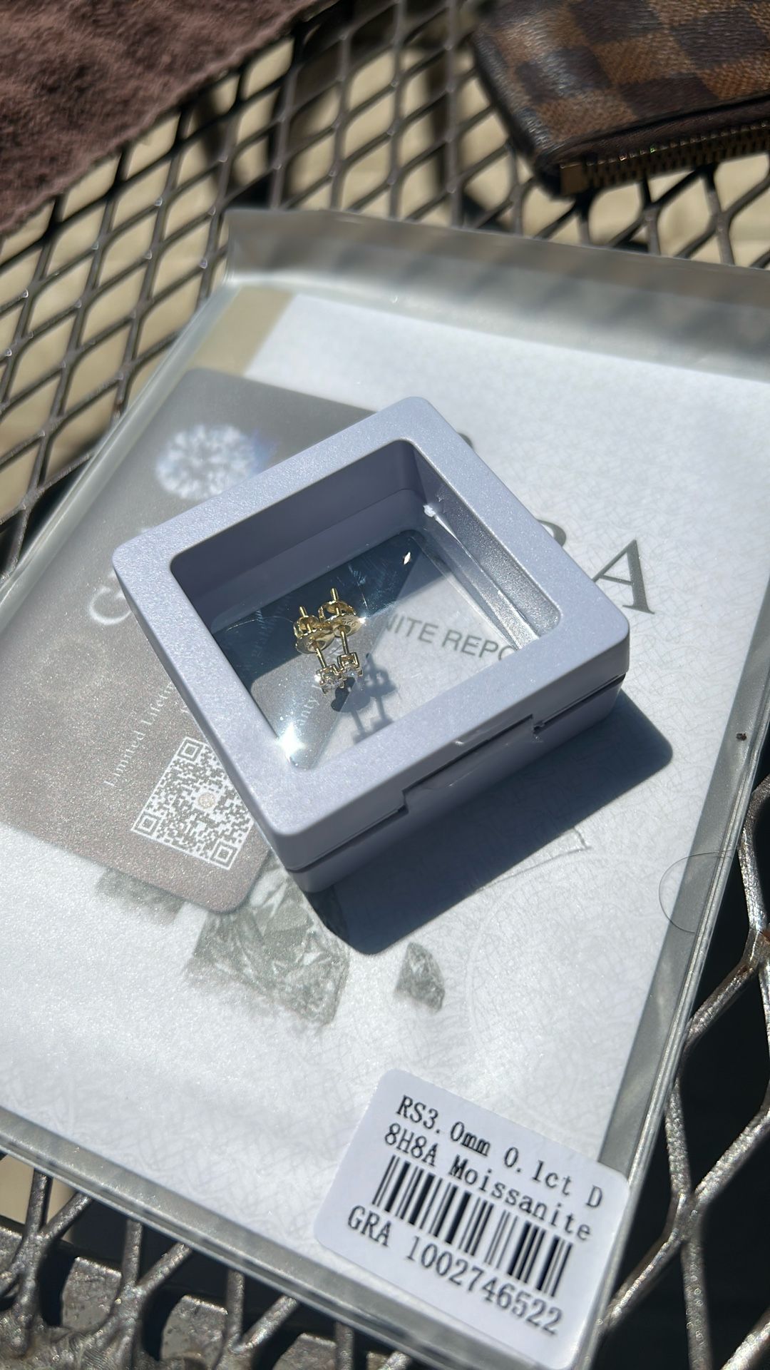 Diamond Earrings GRA Certified