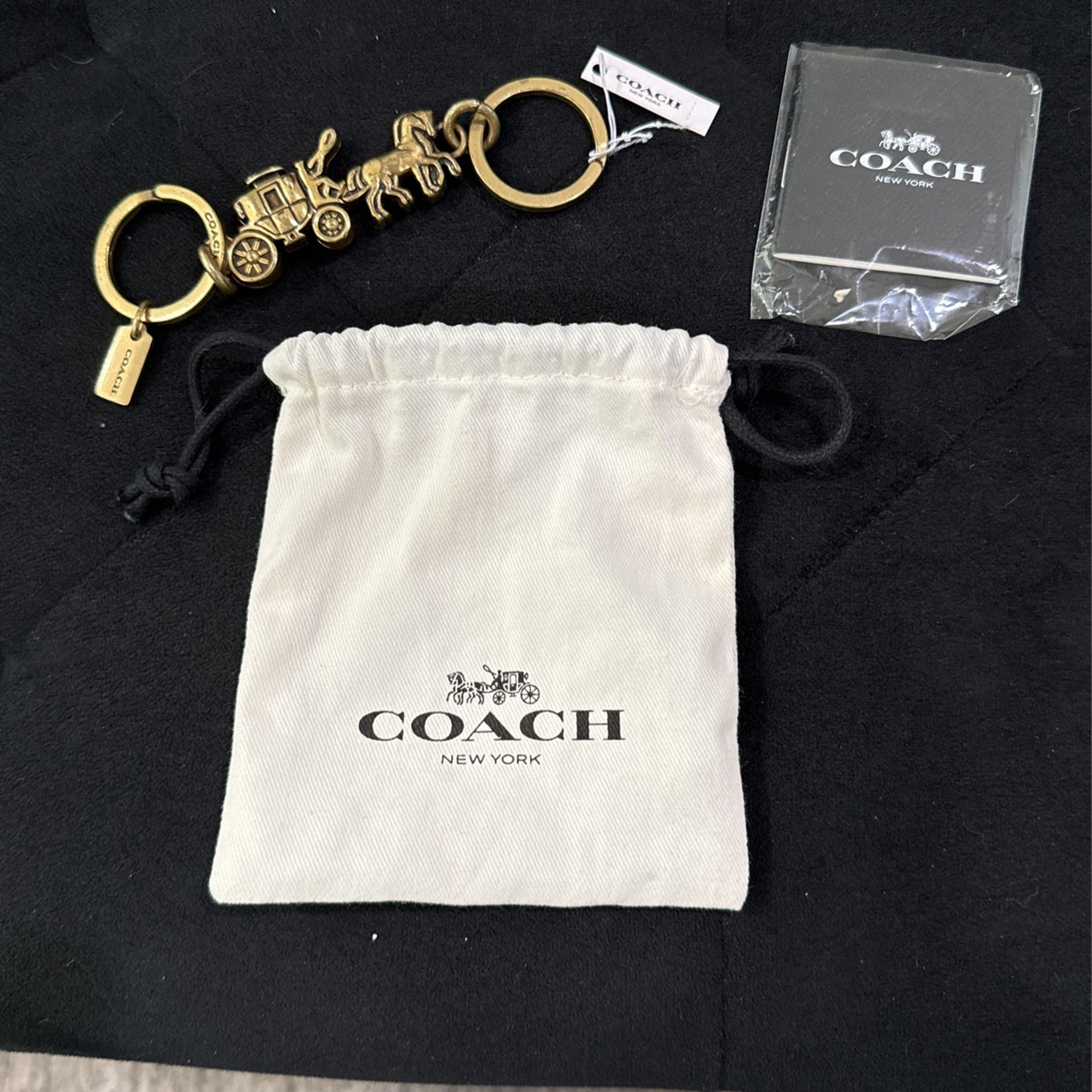 Coach Keychain