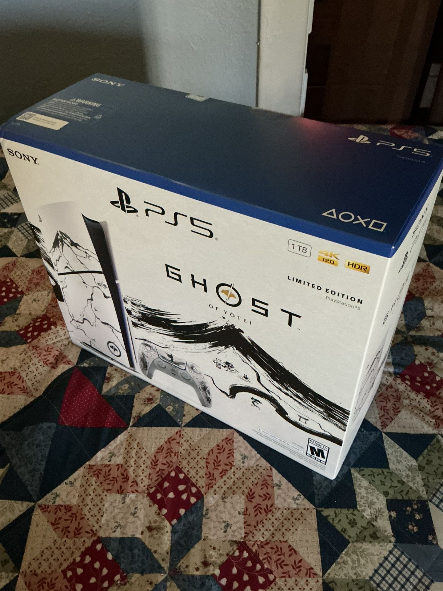 PlayStation®5 Console - Ghost of Yotei™ Black Limited Edition Bundle