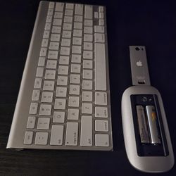 Apple Wireless Keyboard  And Mouse with Bluetooth - Silver