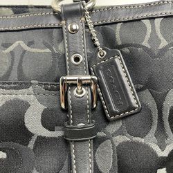 Matching Signature Coach Purse And Boots