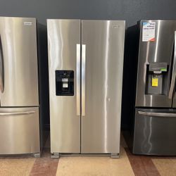 Whirlpool Stainless Steel Side By Side Refrigerator‼️