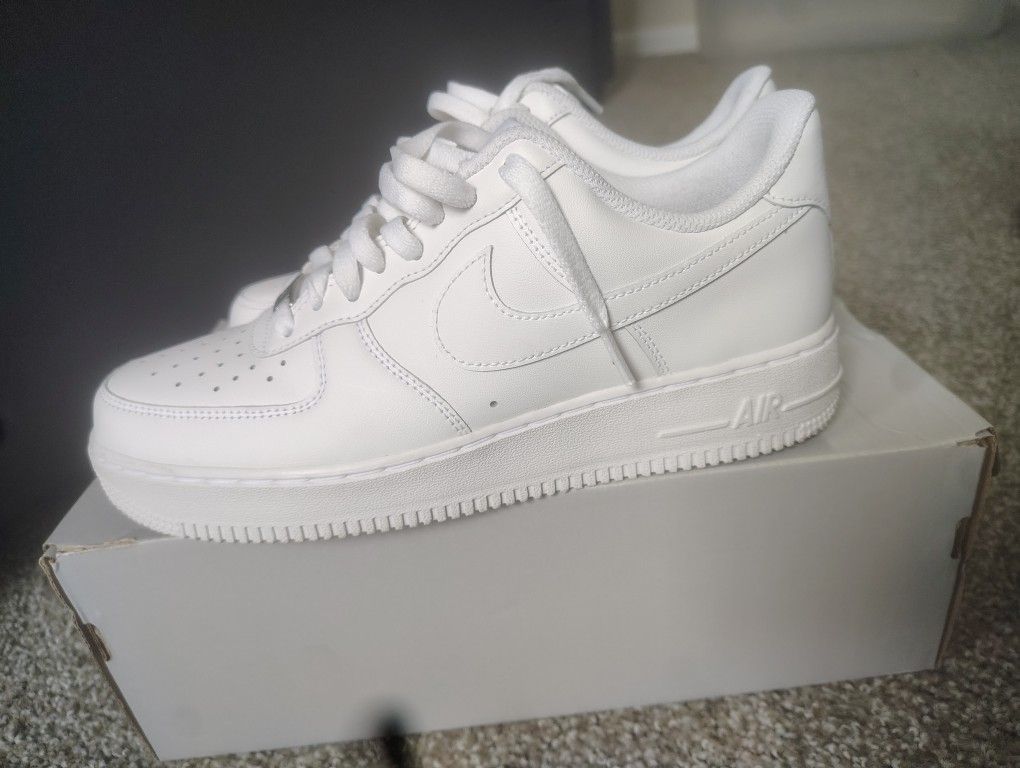 Nike Air Force Ones (White) Size 8.5