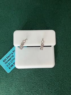 .925 Solid Sterling Silver Earrings