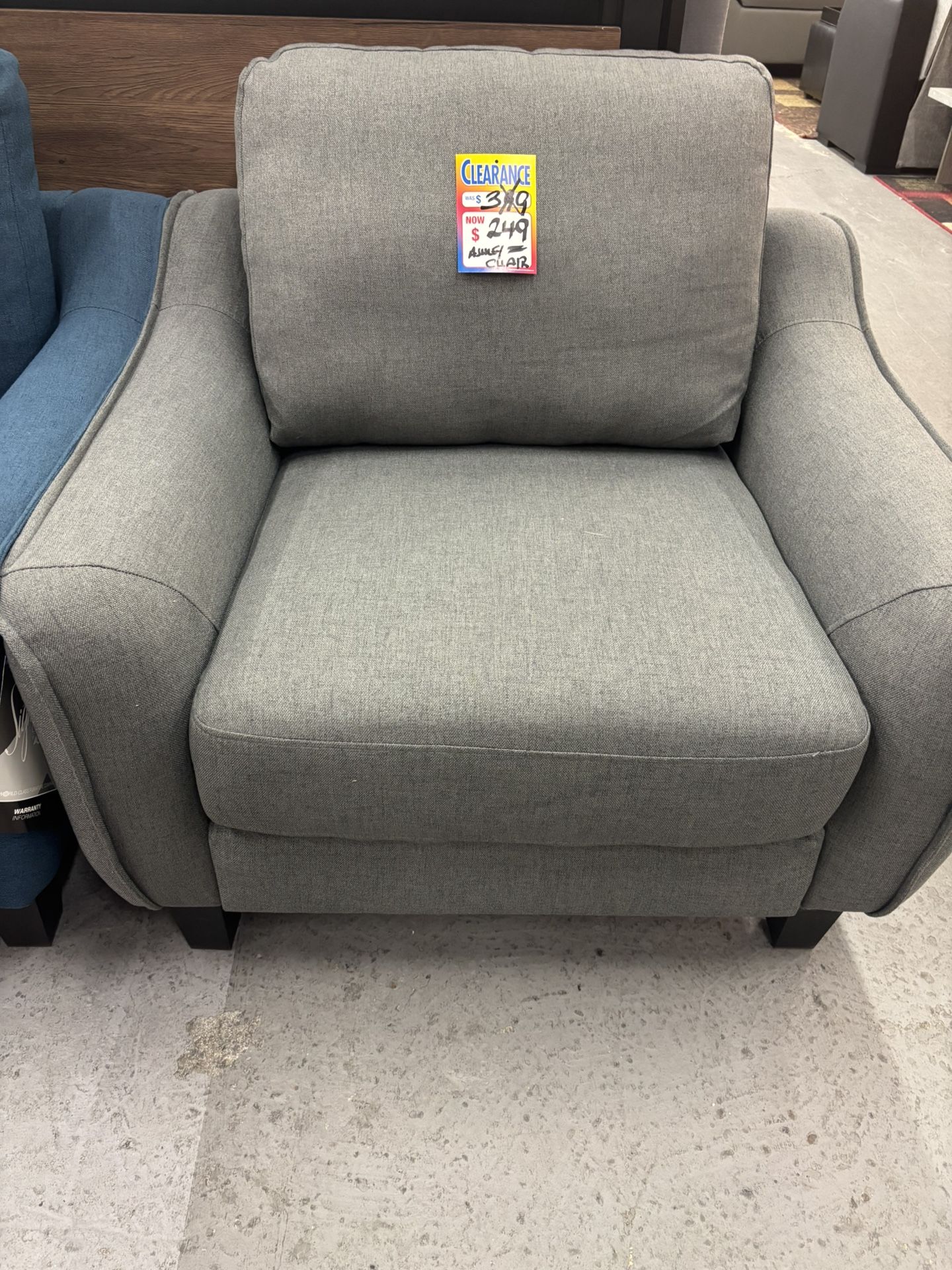 Gray Chair (Ashley Furniture)
