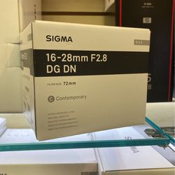 Sigma 16-28mm F2.8 