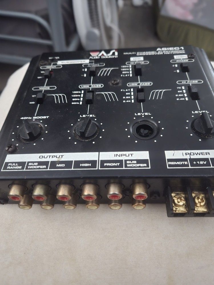 Audio Solutions Multi CHANNEL Crossover $40.00 OBO